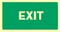 Exit - plast