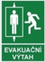 Evakuační výtah - samolepící